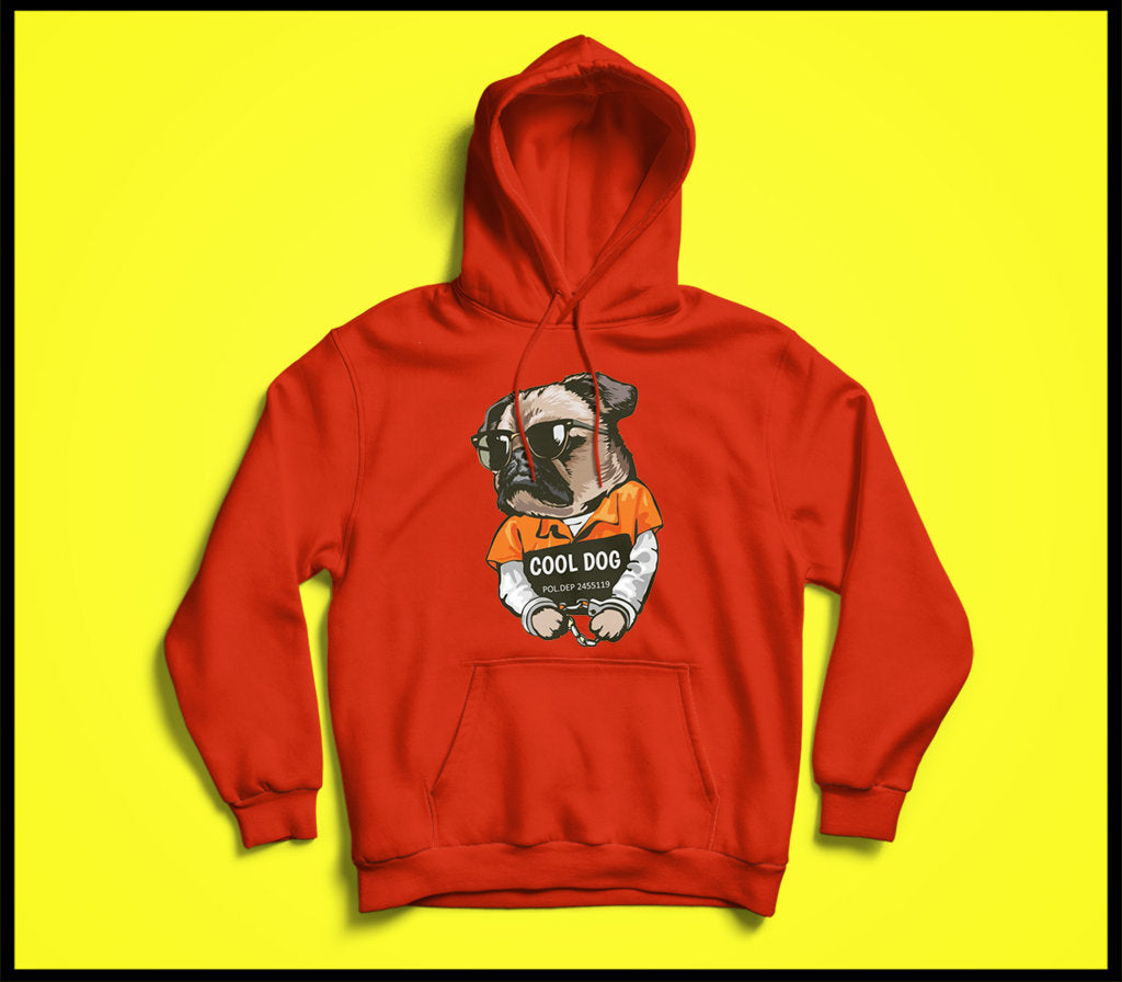 Cool Pug Hoodie