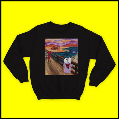 Courage Scream Sweatshirt