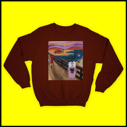 Courage Scream Sweatshirt