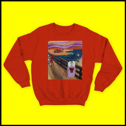 Courage Scream Sweatshirt