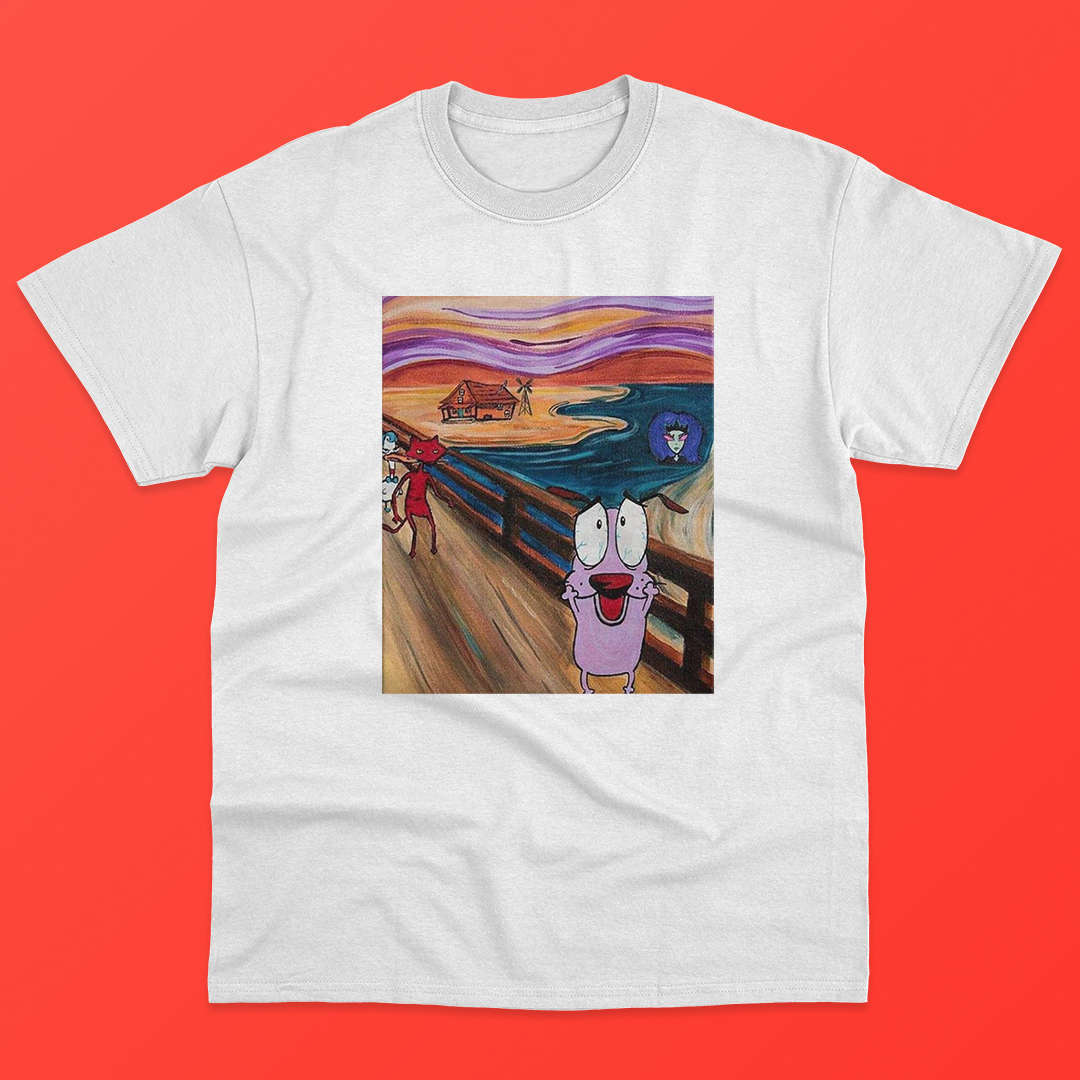 Courage Scream T-shirt