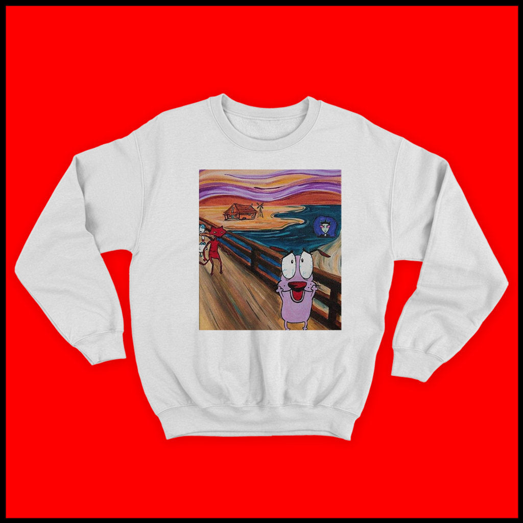 Courage Scream Sweatshirt