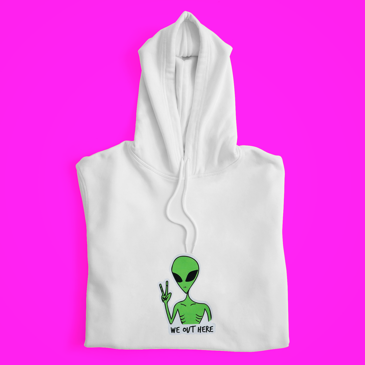 Lil Green Man Hoodie