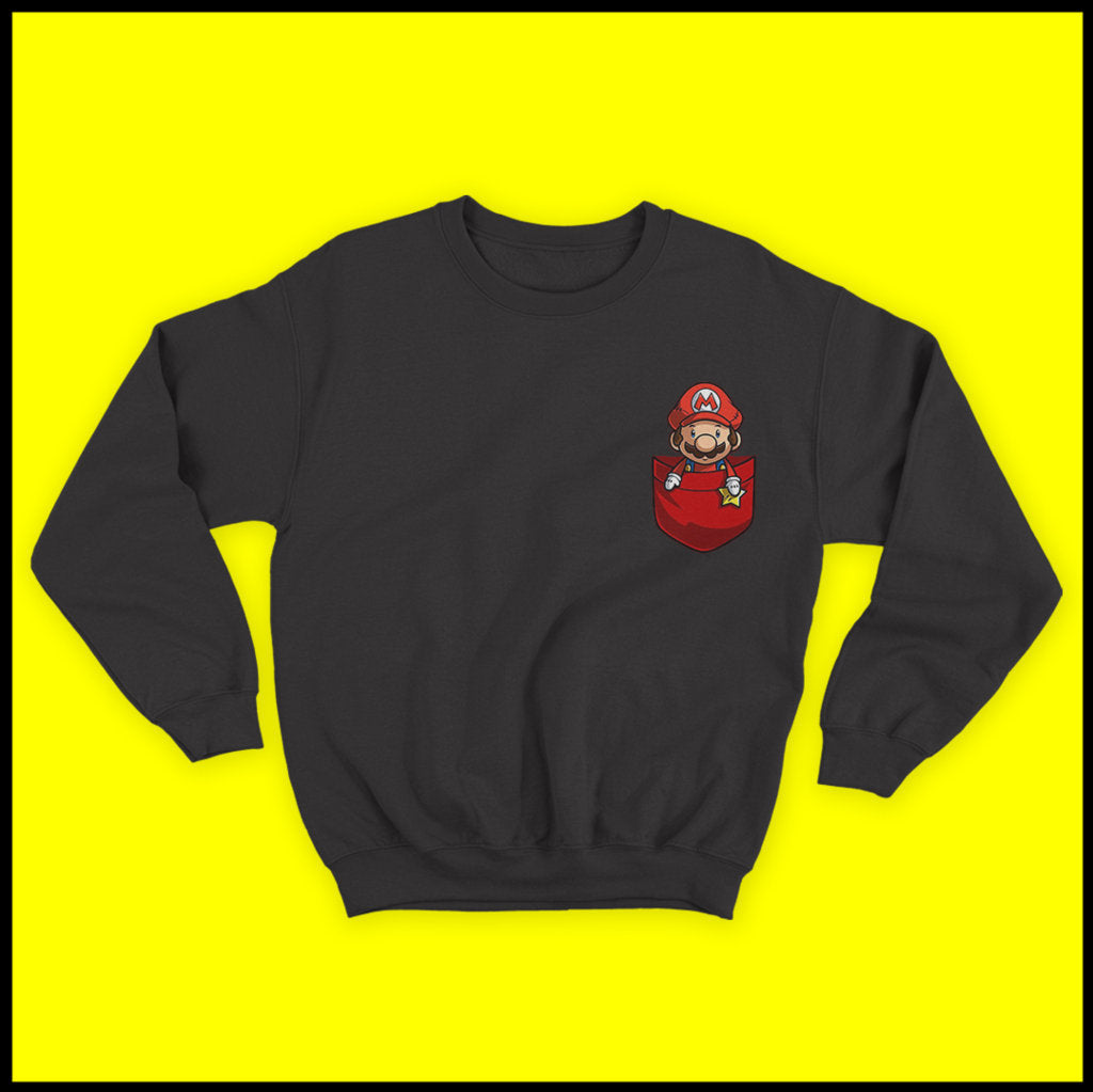 Mario Pocket Sweatshirt