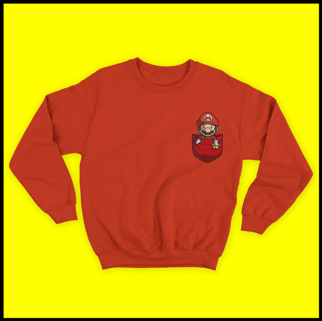 Mario Pocket Sweatshirt