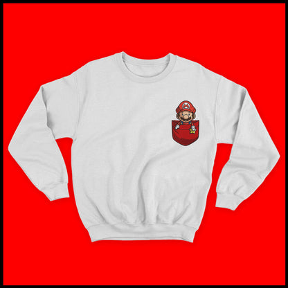 Mario Pocket Sweatshirt