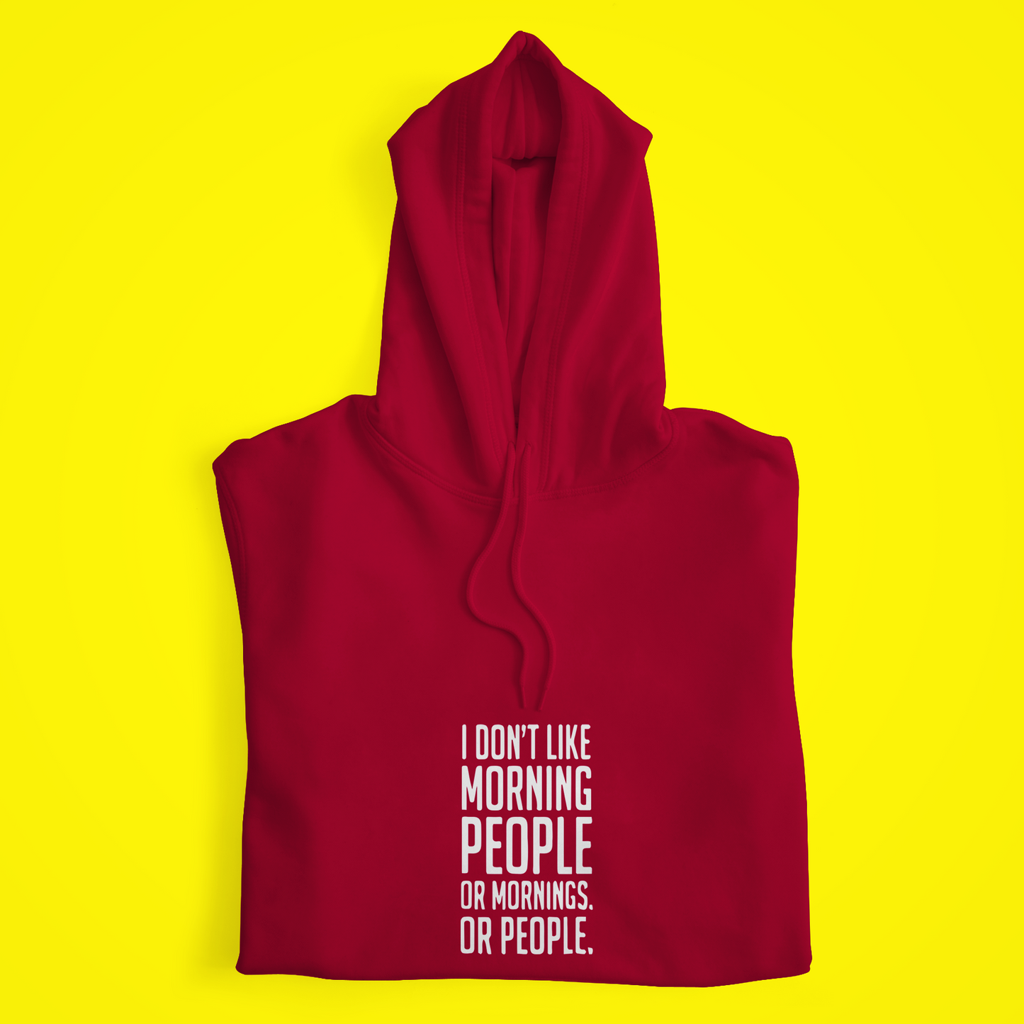 Morning People Hoodie