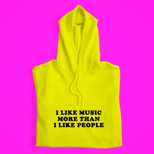 I Like Music Hoodie