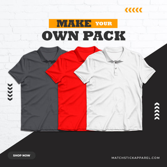 Pack of 3 Polo Shirts