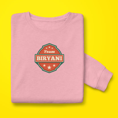 Team Biryani sweatshirt