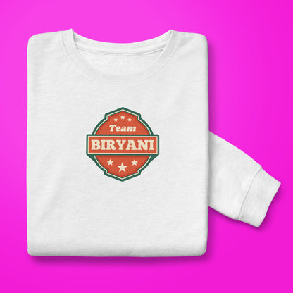 Team Biryani sweatshirt